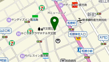 鹿児島市社交業組合の地図画像