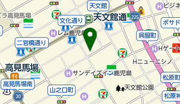 有限会社九州芸能鹿児島営業所の地図画像