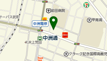 東洋計器株式会社鹿児島営業所の地図画像