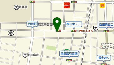 地球畑 西田店の地図画像