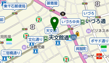 アイシティ天文館の地図画像