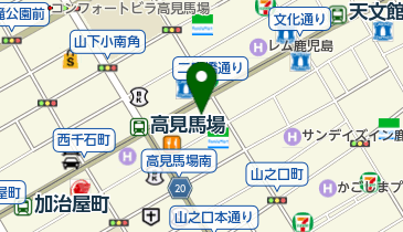 株式会社電通九州鹿児島支社の地図画像