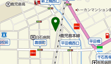 有限会社江並商店の地図画像