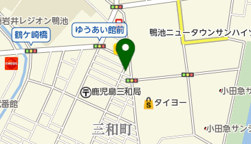 アワクニ酒店の地図画像