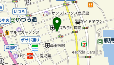 宝納酒店の地図画像