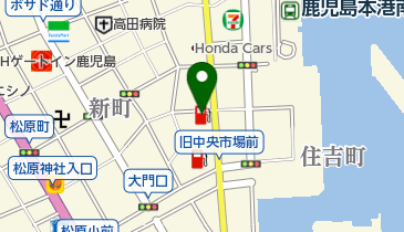 コバック鹿児島堀江店の地図画像