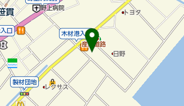 有限会社黒木自動車の地図画像