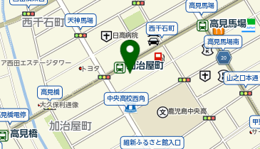 ロータス鹿児島の地図画像