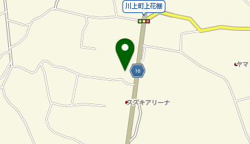 福重モーターランド 展示場の地図画像