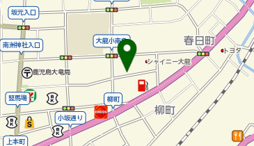 西本願寺鹿児島別院 上町出張所の地図画像