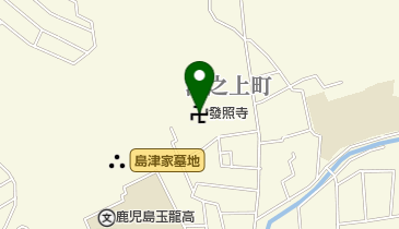 発照寺の地図画像