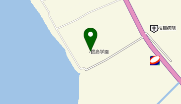 桜島学園の地図画像