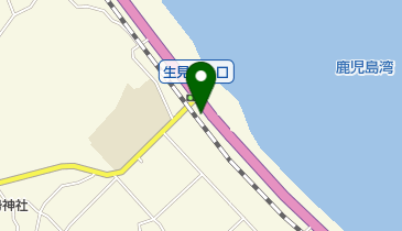 西精肉店の地図画像