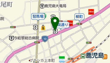 鹿児島興業信用組合 竪馬場支店の地図画像