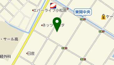 メディカルフィットネスタートルの地図画像