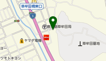 長野花屋墓地管理の地図画像