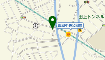 フラワーショップコウノ武岡店の地図画像