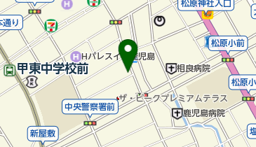 有限会社十八生花店 本店の地図画像