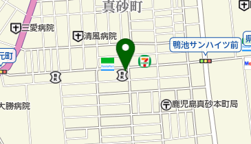 池田屋真砂店の地図画像
