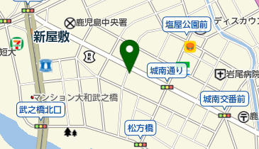坂上青果店の地図画像
