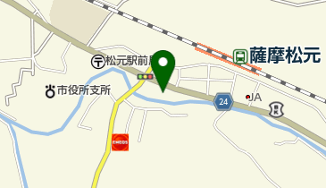 うえの整骨院の地図画像