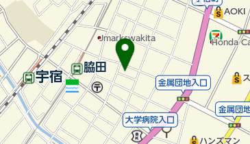 福迫接骨院の地図画像