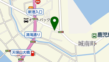 綱正株式会社の地図画像