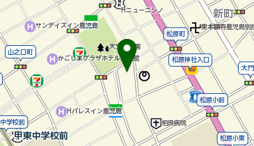 ビューティーサロンオリオの地図画像