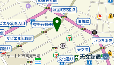 楽市商事の地図画像