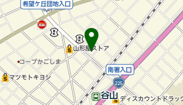ワカイ釣具店の地図画像