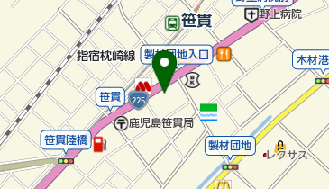 株式会社西馬場塗料の地図画像