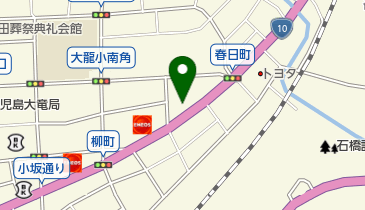 あいん猫と犬の病院の地図画像