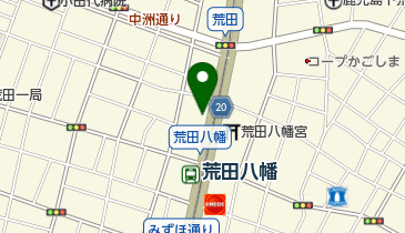 日本舞踊初音家流本部の地図画像