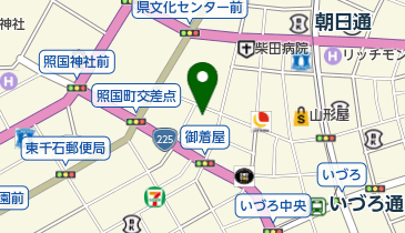 灸都浜崎の地図画像