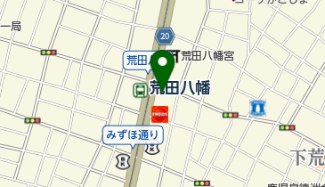 スウィング美容室の地図画像
