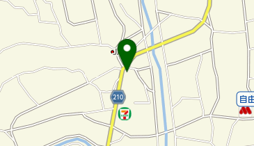 西美容室の地図画像