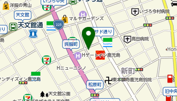 ハットルームの地図画像