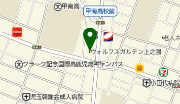 花水木の地図画像