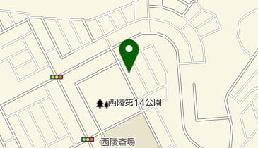 原田美容室の地図画像