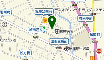 ハラ美容室の地図画像