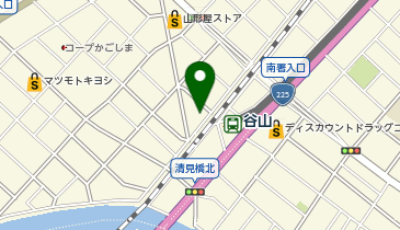 びようしつAKINAIの地図画像