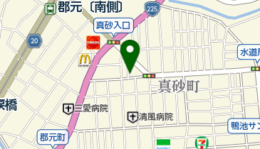 美容室ヘアークラブBeeの地図画像