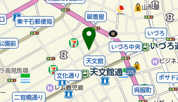 美容チコの地図画像