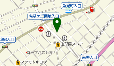 ヘアーソールの地図画像