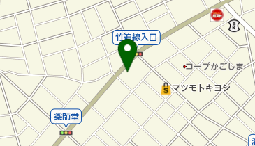 ヘアメッセージきららの地図画像