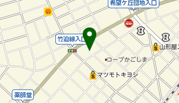 もり美容室の地図画像