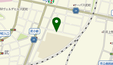 麗容美容院の地図画像