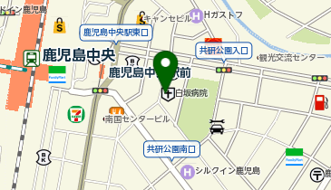 整形外科白坂病院の地図画像