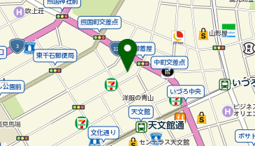 ノーズグラスの地図画像