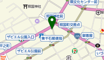 ブティックMの地図画像